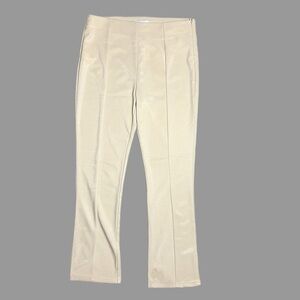 💛 LP 💛 NWT Petite Anthro Workwear Slim Trousers Seamed Slit Slim​